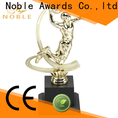 Noble Awards metal baseball trophy free sample For Sport games