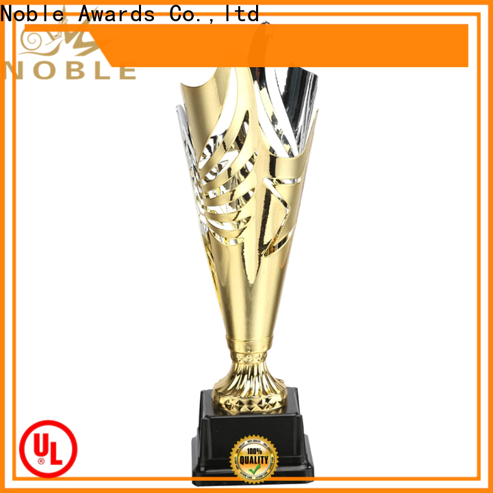 Noble Awards metal gold trophy cup free sample For Sport games