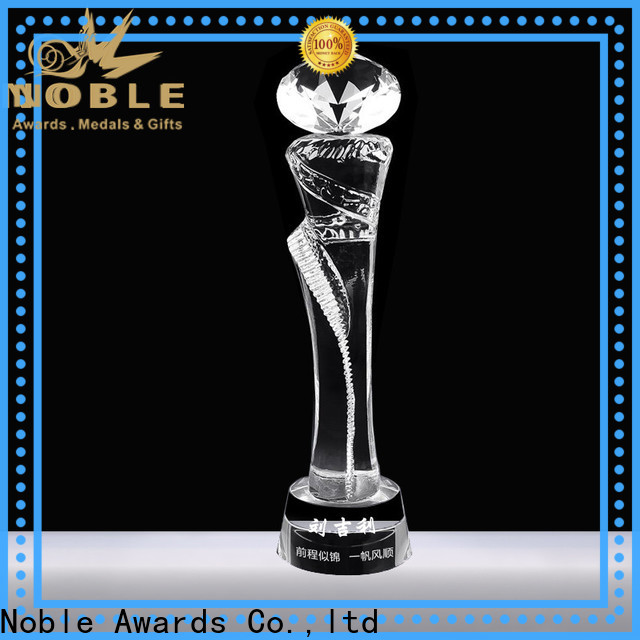 Noble Awards portable etched glass awards buy now For Sport games