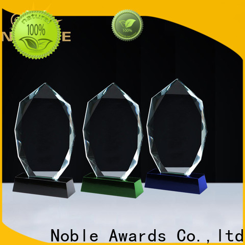 Noble Awards durable jade glass trophy OEM For Awards