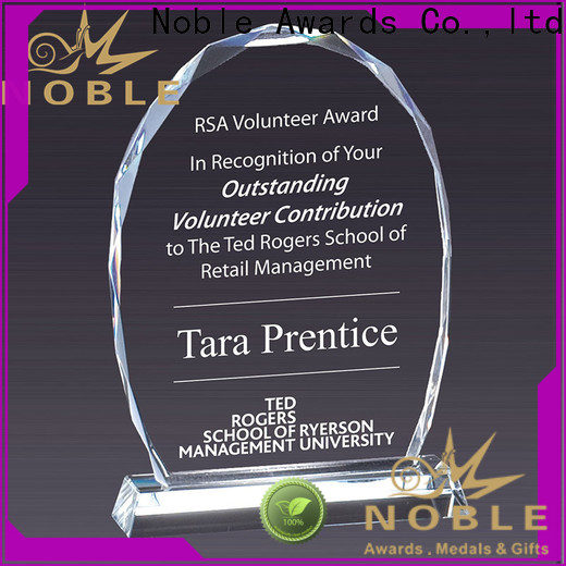 Noble Awards jade crystal Crystal American football trophy bulk production For Awards