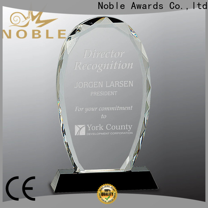 Noble Awards high-quality small glass plaque buy now For Awards