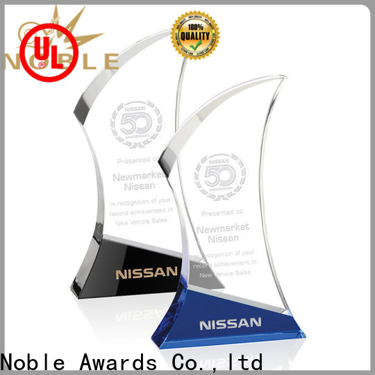 Noble Awards jade crystal glass trophy awards customization For Awards