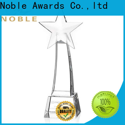 Noble Awards premium glass clear glass awards ODM For Sport games