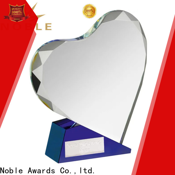 Noble Awards funky plaque glass for wholesale For Gift