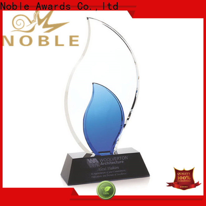 durable crystal NFL trophy premium glass ODM For Awards
