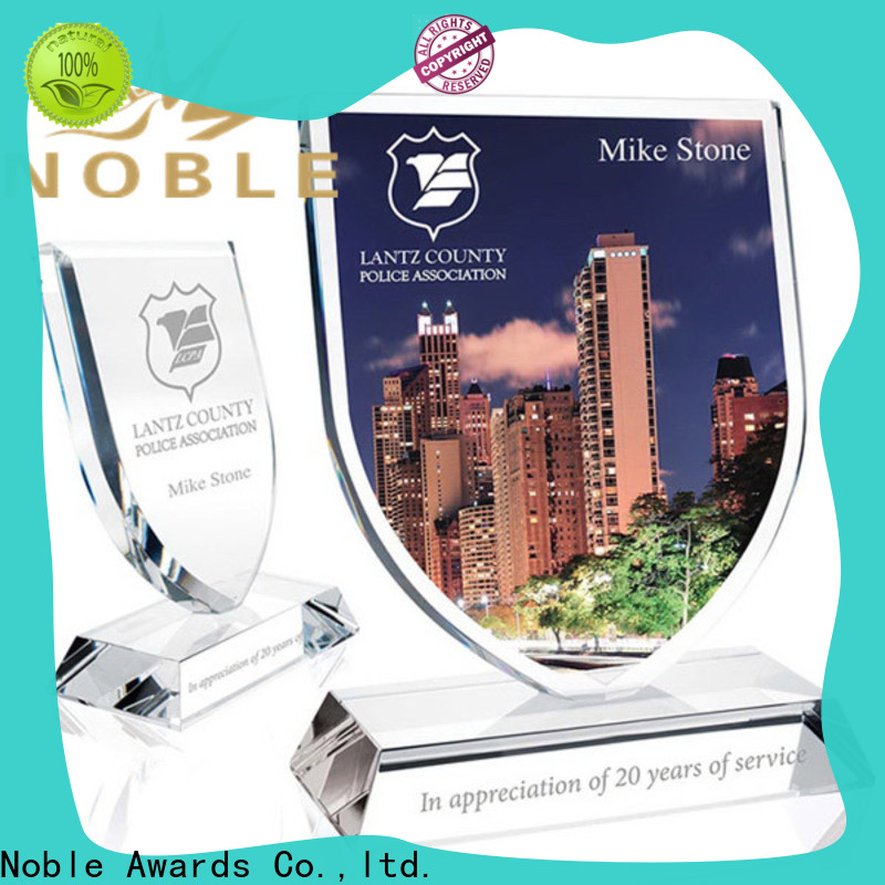 Noble Awards jade crystal glass plaque award get quote For Sport games