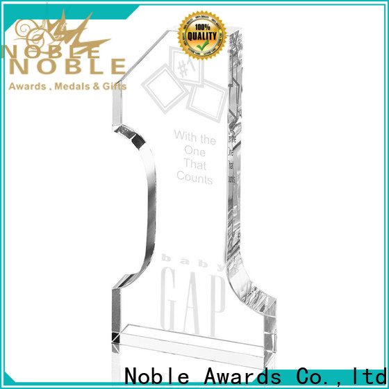 Noble Awards jade crystal glass trophy award buy now For Awards