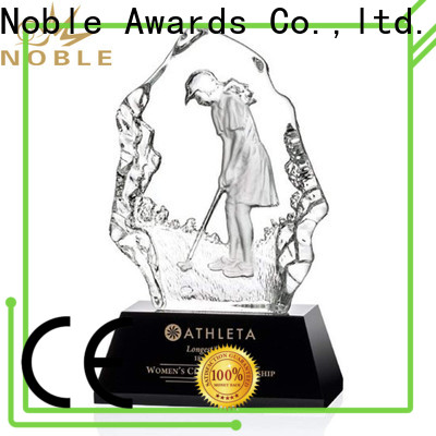 portable round glass trophy jade crystal get quote For Gift
