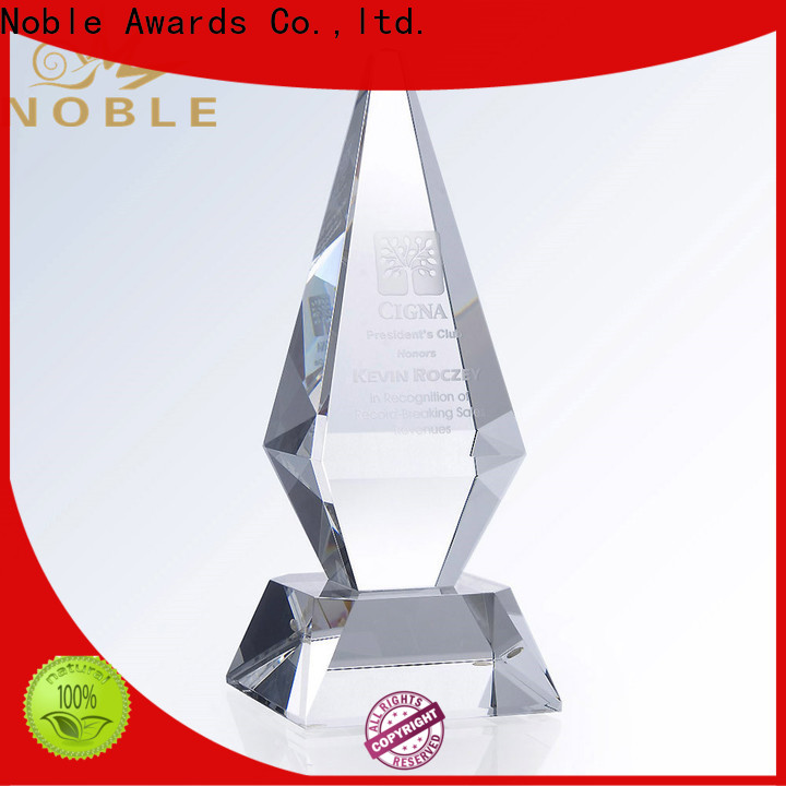 Noble Awards jade crystal glass trophy award get quote For Awards