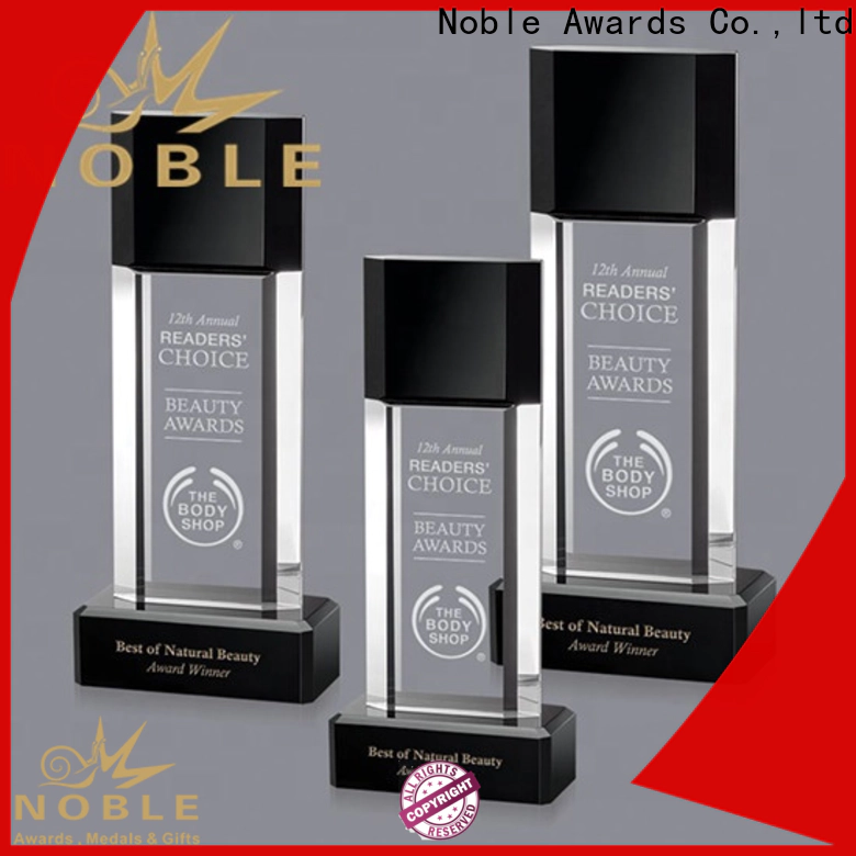Noble Awards jade crystal glass plaque design supplier For Awards