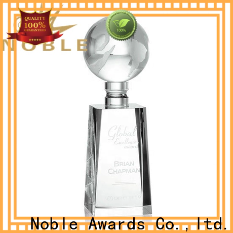 Noble Awards Breathable personalized glass trophy for wholesale For Awards
