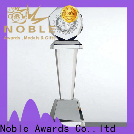 Noble Awards durable glass plaques personalized free sample For Gift