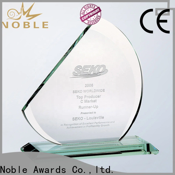 Noble Awards durable glass plaque supplier bulk production For Gift