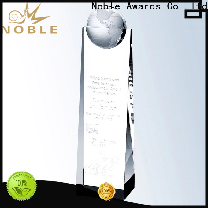 Noble Awards Breathable glass eagle trophy for wholesale For Sport games