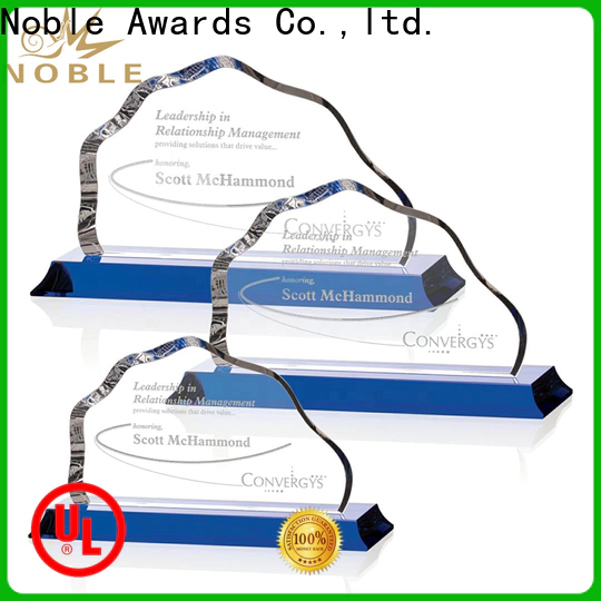 Noble Awards jade crystal bespoke crystal sports trophy buy now For Gift