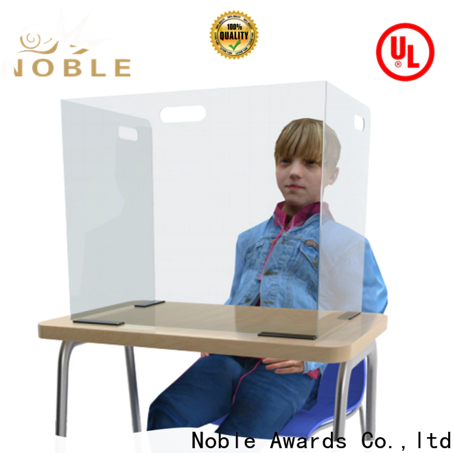 Noble Awards high quality frameless sneeze guard factory for patients