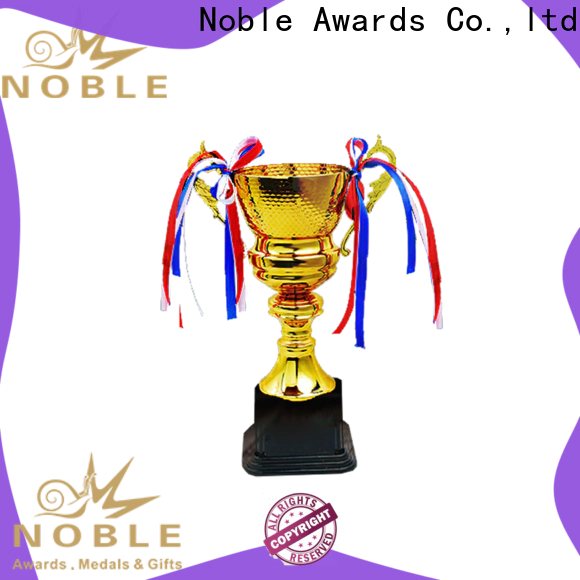 Noble Awards metal personalized trophy cup bulk production For Awards