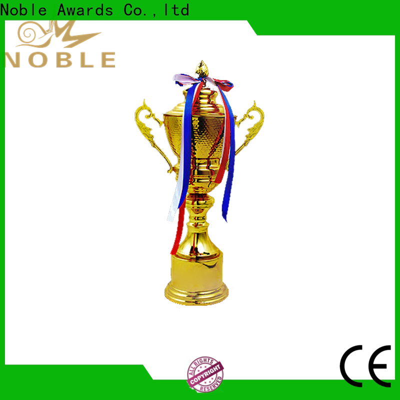 Noble Awards solid mesh super cup trophy free sample For Sport games