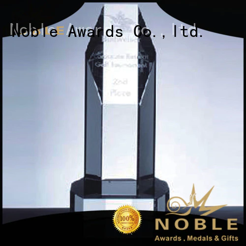 Crystal Trophy Award premium glass For Sport games Noble Awards