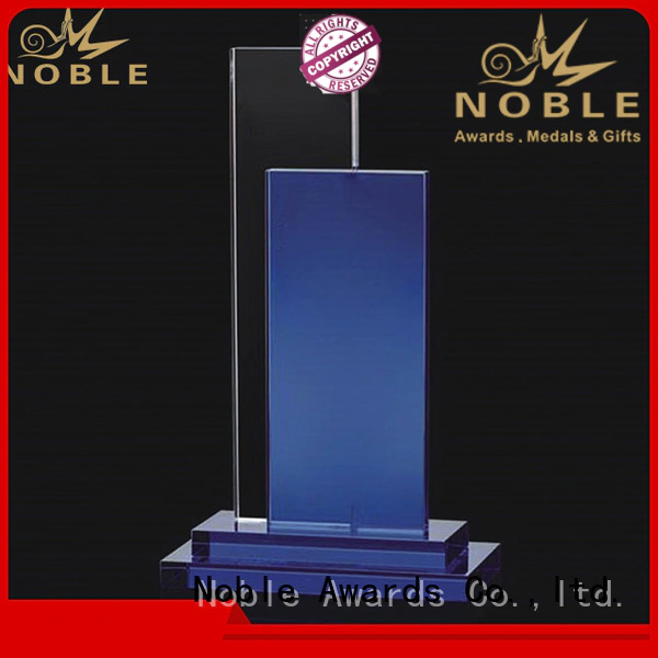 2019 Noble Customized Blank Crystal Trophy For Company Sales Awards jade crystal For Awards Noble Awards