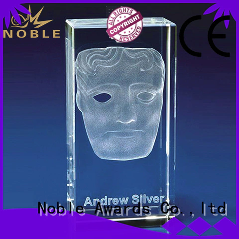 jade crystal Crystal trophies for wholesale For Awards Noble Awards