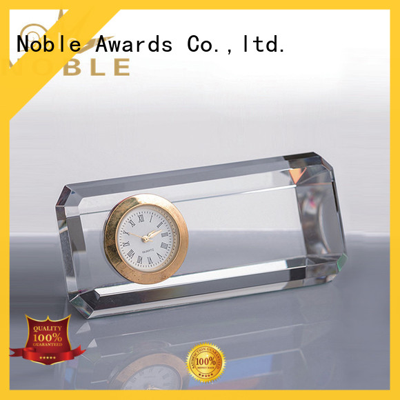 Noble Awards matal personalized glass gifts with Gift Box For Awards