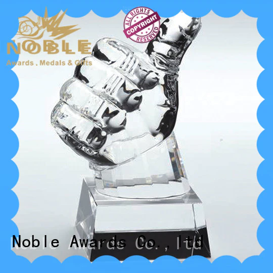 Noble Awards on-sale Blank Crystal Trophy bulk production For Sport games