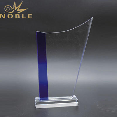 2019 Noble  Glass Crystal Award Trophy For Gift