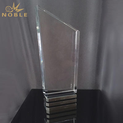 High Quality Blank Crystal Trophy For Engraving