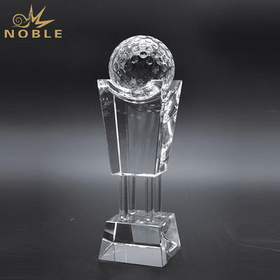 High Quality K9 Crystal Sports Golf Award