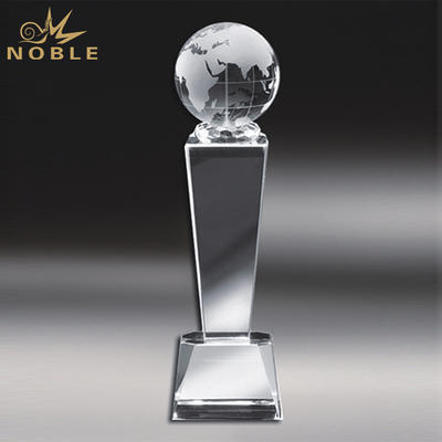 Popular Cheap Crystal Globe Trophy