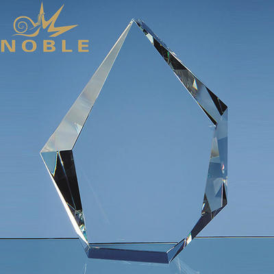 High quality custom engraving crystal block iceberg award