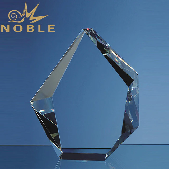 High quality custom engraving crystal block iceberg award