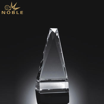 High Quality Custom Crystal Peak Award