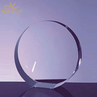 Cheap Blank Crystal Glory Circle Award