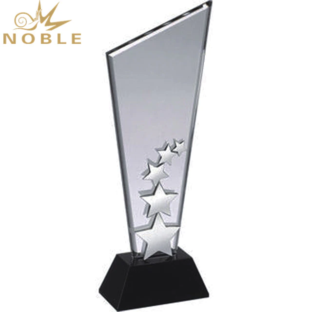 Trophy Manufacturer Star Shape Crystal Award