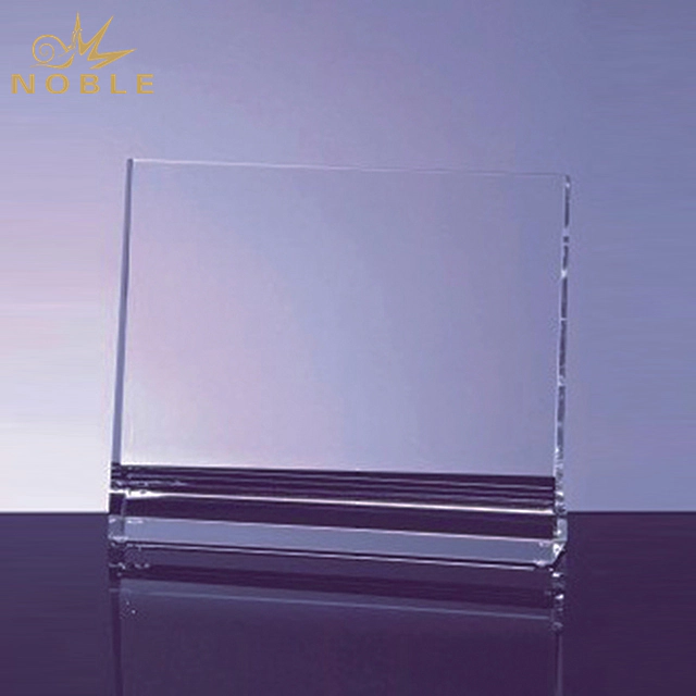 New Design Crystal Vertical Plaque