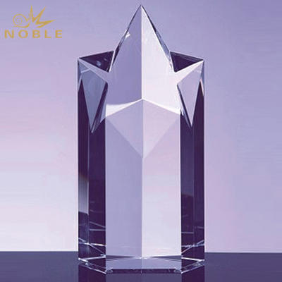 Hot Sale Crystal Super Star Tower Trophy