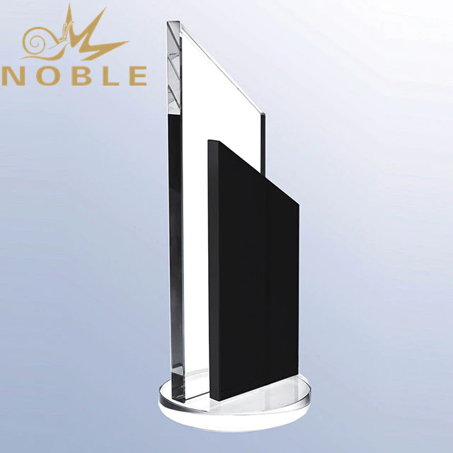 Noble Black Crystal Plaque for sale