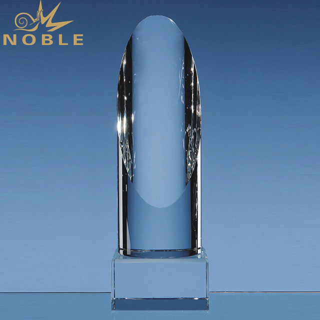 Wholesale Cheap Custom Award Crystal Trophy With Engraved Logo