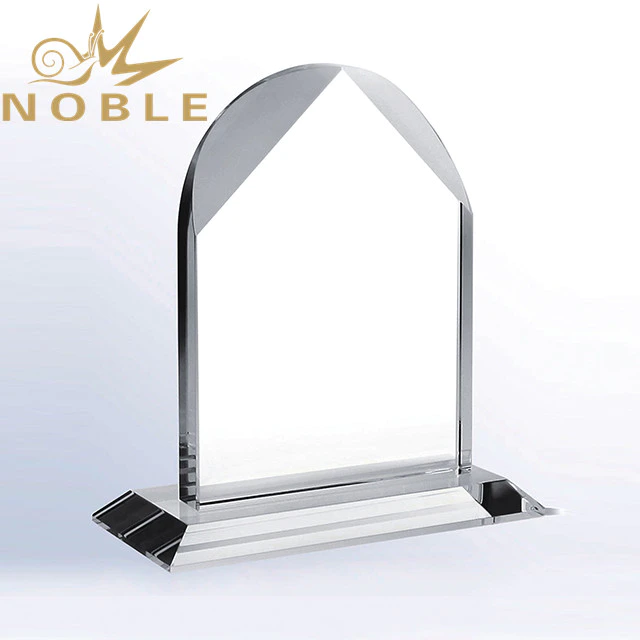 Noble Crystal House Shape Blank Crystal Award