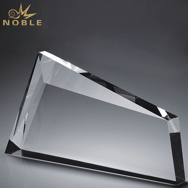 Custom Crystal Award Plaque For Business Gift