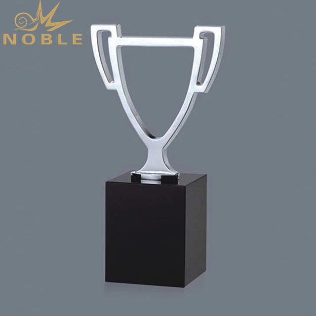 Big Crystal Cup Trophy With Black Base