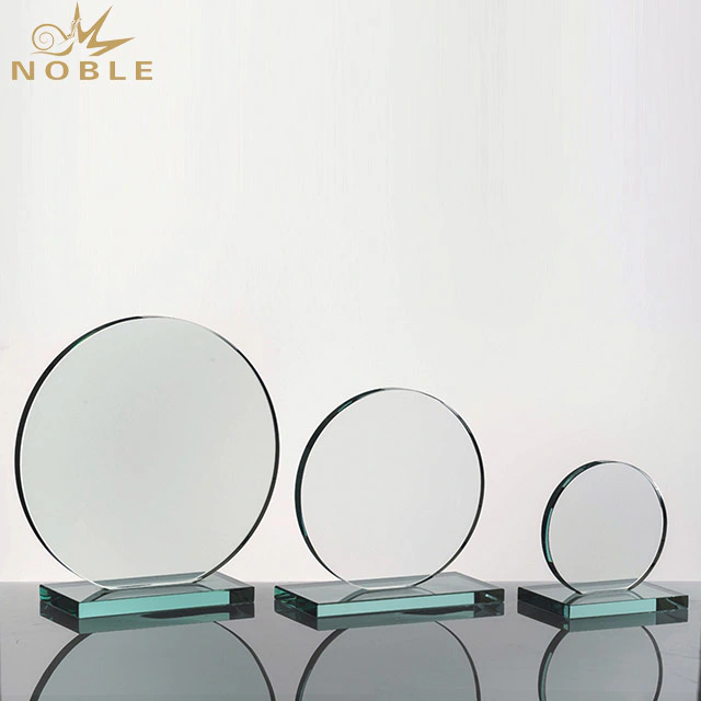 2019 Noble Crystal Trophy Award Plaques Glass As Islamic Souvenir Gifts