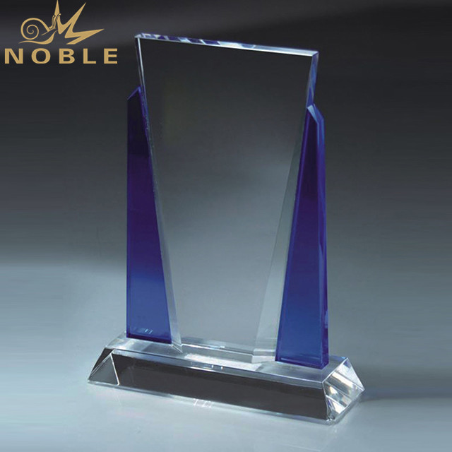 Noble Awards jade crystal glass soccer trophies for wholesale For Gift-1