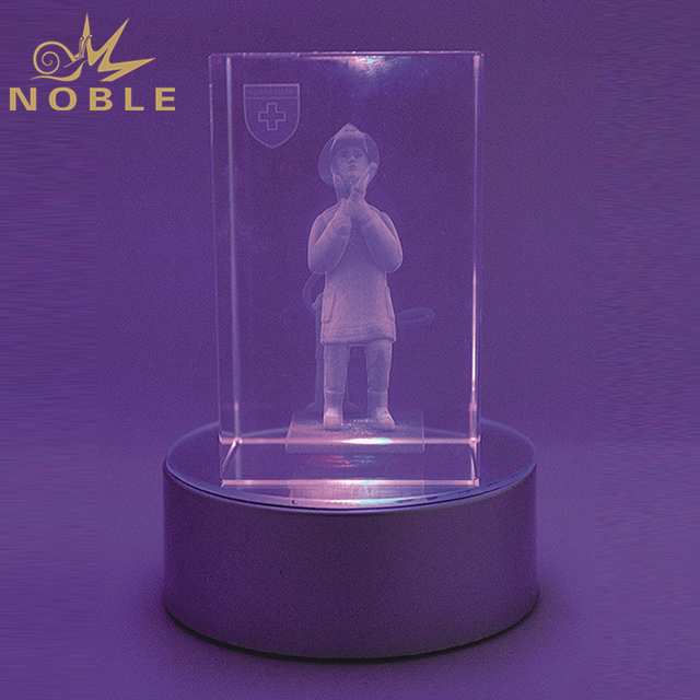 Noble Awards premium glass crystal glass trophy supplier For Sport games-1