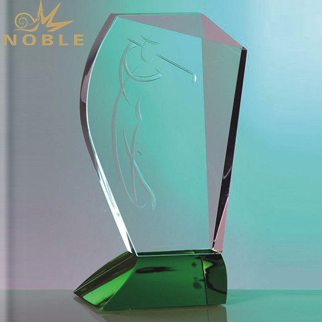 funky custom crystal NBA trophy premium glass free sample For Sport games-1