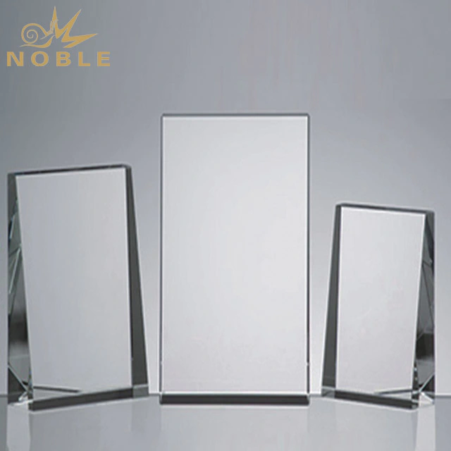 2019 Noble Best Price Custom Blank K9 Crystal Glass Trophy Award