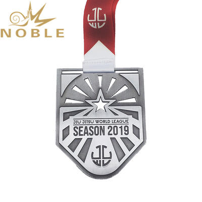Noble Custom Jit Jitsu metal sports medal